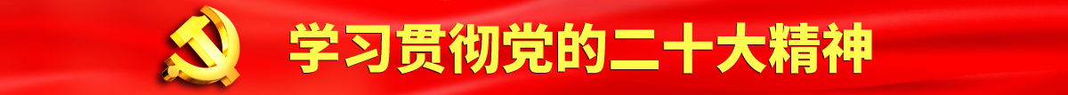 骚逼a视频认真学习贯彻落实党的二十大会议精神